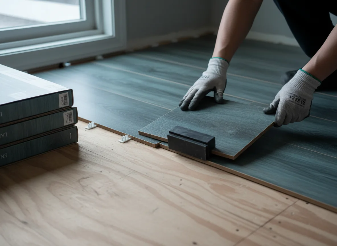 Luxury Vinyl Plank Installation company in Lake George, MN